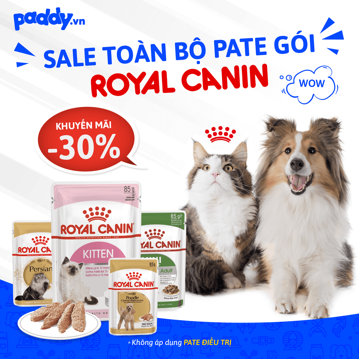 THỨC ĂN ROYAL CANIN SALE UP TO 30%