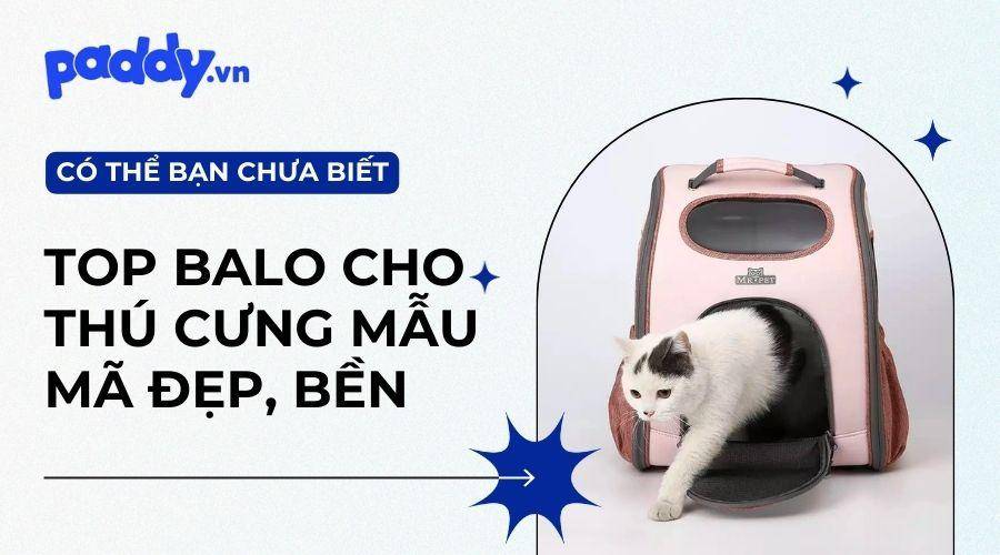 Balo Thú Cưng Dễ Thương