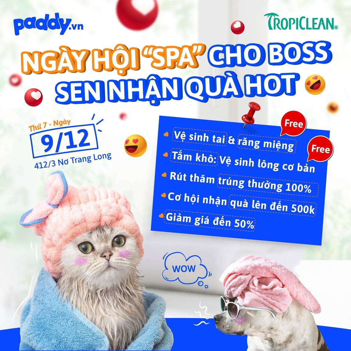 [Ngày Hội] SPA Cho Boss - Sen Nhận Quà Hot